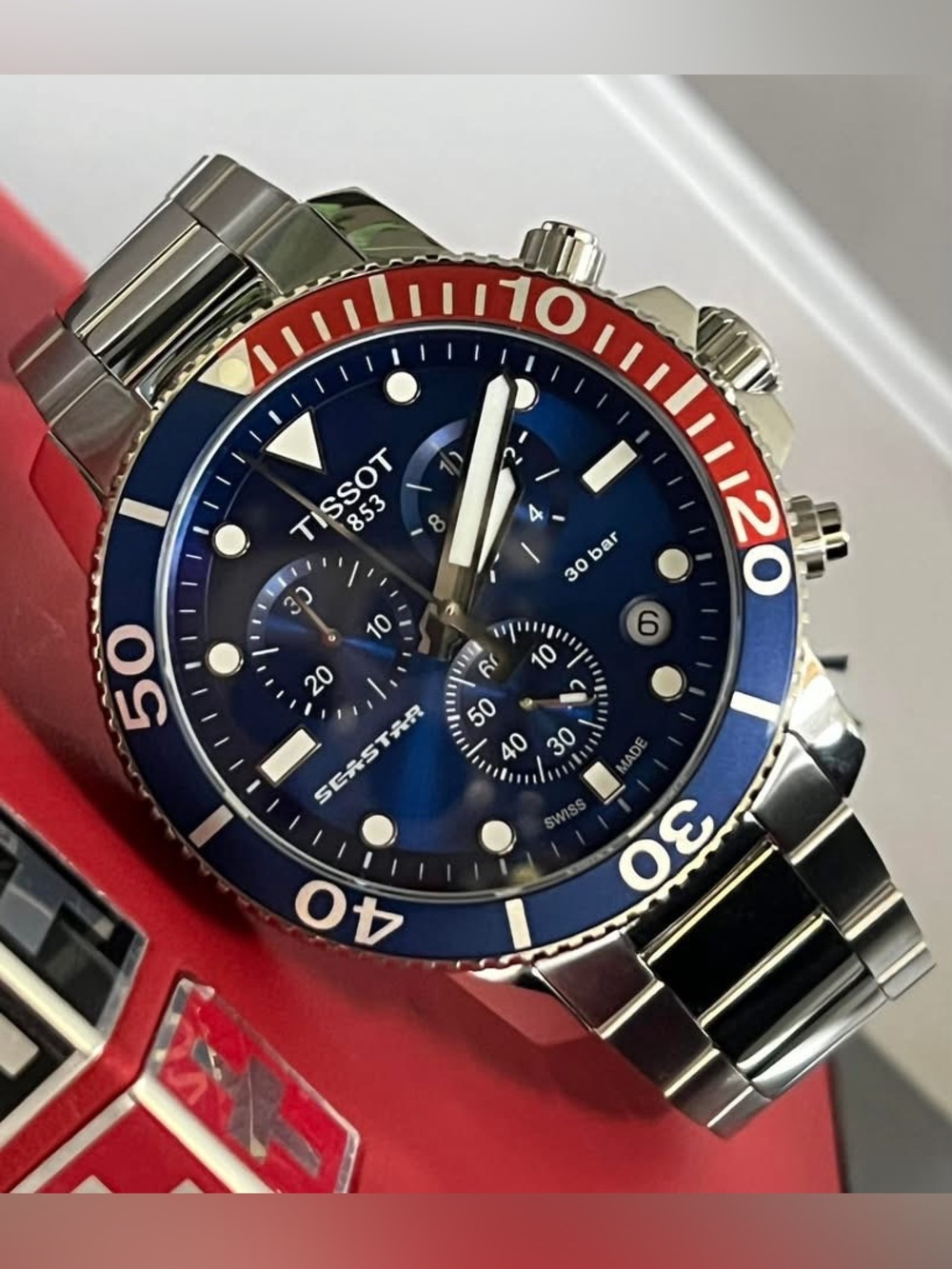 T120.417.11.041.03 - Tissot Men’s Seastar 1000 Quartz Chronograph Watch - Picture 2 of 12